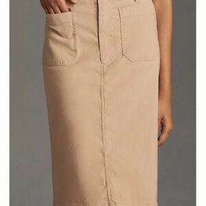 Maeve Colette Tan Pencil Skirt (NWT Size XS)